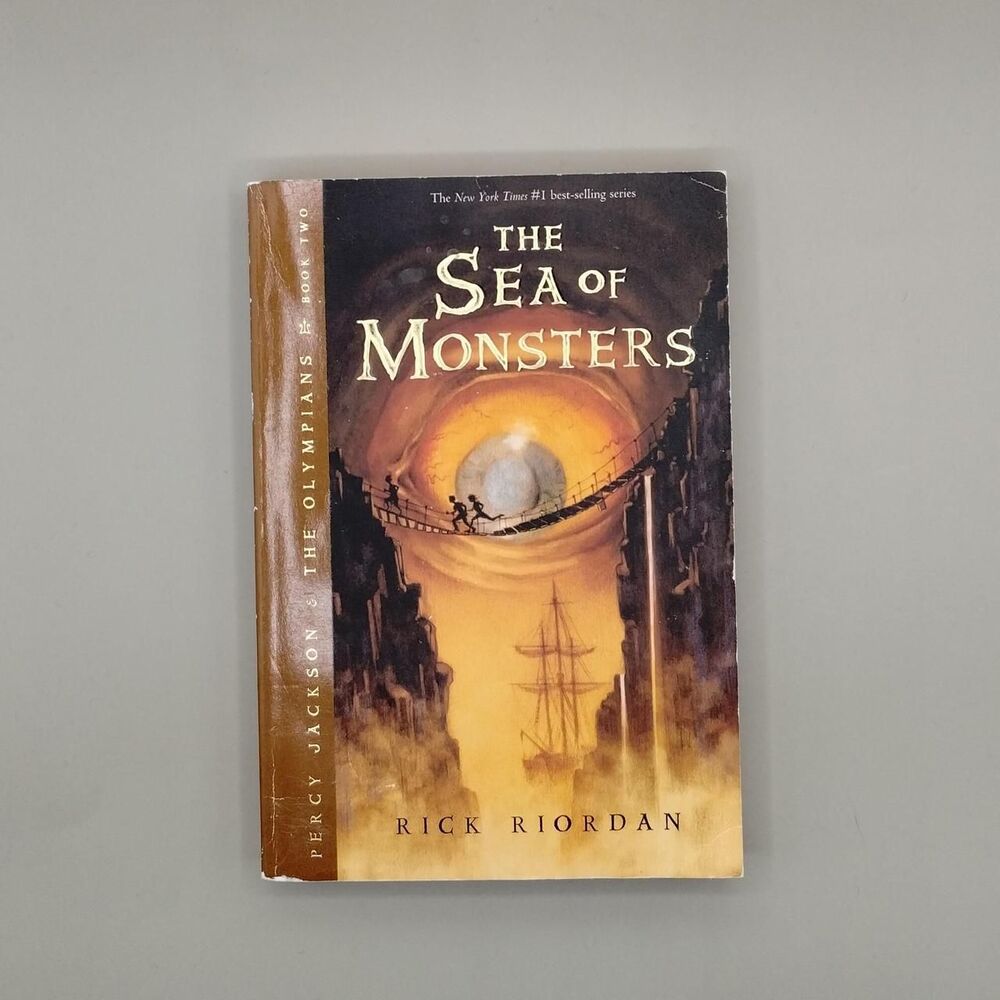 The Sea Of Monsters by Rick Riordan (Percy Jackson and The Olympians book Two)